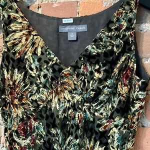 Josephine Chaus Sleeveless Silky Top - size 4